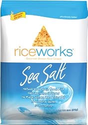 riceworks Sea Salt, 2.0 Ounce Bags (Pack of 24)