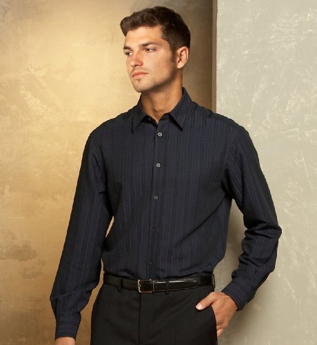 Autograph Long Sleeve Smart Stripe Shirt