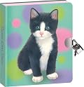 3942 - Sweet Kitty Lock & Key Diary