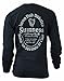 Guinness Black Distressed Gaelic Label Long-sleeved Tee