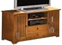 Paradise Wide screen Tv Stand, 2-DOOR,2-DRAWER, BUTTERSCOTCH