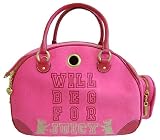 Juicy Couture Hot Pink Terry Will Beg for Juicy Pet Carrier