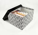 La Loupe Greeting Card 42-ct Assortment and Storage set in Zebra Stripe - Proudly Made in the USA!