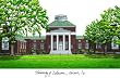 University of Delaware Lithograph 14x10 Unframed Lithograph