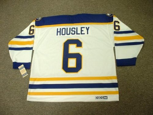 Buy PHIL HOUSLEY Buffalo Sabres 1988 CCM Vintage Throwback Home Hockey Jersey