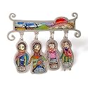The Four Matriarchs Pin from the Artazia Collection JP