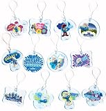 Smurfs Backpack Clips - set of 12