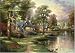 Schmidt Spiele - Thomas Kinkade, Am See, 1500 Teile Puzzle