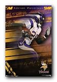 MINNESOTA VIKINGS POSTER ADRIAN PETERSON NEW 2 NFL 4348