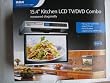 RCA Kitchen LCD TV/DVD Combo - 15.4" Under-Cabinet RCA Kitchen LCD TV/DVD Combo - 15.4" Under-Cabinet