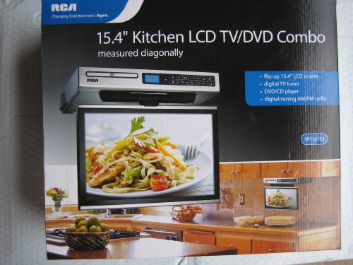 RCA Kitchen LCD TV/DVD Combo - 15.4 Under-Cabinet
