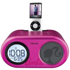 KIDdesigns, Inc Barbie iHome iPod Dual Alarm Clock by 