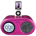 iHome Barbie Dual Alarm Clock for iPod