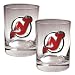 New Jersey Devils NHL 2pc Rocks Glass Set - Primary Logo by Great American Products