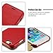 iPhone 6s/6 Case, Benuo [Luxury Series] [Slim Style] Genuine Leather Folio Flip Corrected Grain Leather Case with Magnetic Closure for iPhone 6/iPhone 6s 4.7 inch (Red)