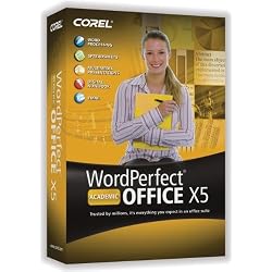 WordPerfect Office X5 Academic English/French (bilingual software)