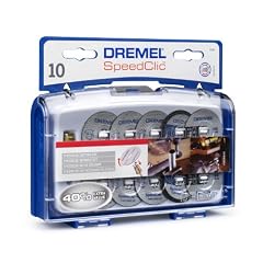 Dremel 2615S690JA SpeedClic Schneid-Set (SC-Aufspanndorn, 4 Metall- Trennscheiben, 3 d�nne Pr�zisionstrennscheiben, 3 Kunstoff-Trennscheiben, Aufbewahrungsbox)