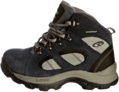 Hi-Tec Altitude Lite WP,  Chaussures randonnée mixte enfant - Marine/gris, 35 EU