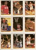 Houston Rockets 1993 Topps Basketball Team Set (World Champs) (4 Hakeem Olajuwon Cards) (Vernon Maxwell) (Robert Horry) (Sam Cassell Rookie)
