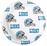 Detroit Lions Disposable Plastic Plates (12 Pack)