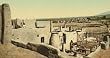 Los Pueblos de Taos in New Mexico, 1902 - Exceptional 16" x 20" print of vintage color photochrome from the Library of Congress Collection