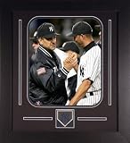 Joe Torre and Mariano Rivera New York Yankees - Handshake - Framed 8x10 Photograph with Team Medallion