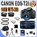 Canon EOS Rebel T2i 18 MP CMOS APS-C Digital SLR Camera with 3.0-Inch LCD and EF-S 18-55mm f/3.5-5.6 IS Lens & Canon 75-300 Lens + 58mm 2x Telephoto lens + 58mm Wide Angle Lens (4 Lens Kit!!!) W/16GB SDHC Memory+ 2 Extra Batteries + 2 UV Filters + Case + Accessory Kit