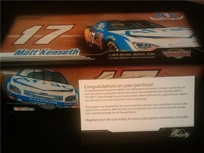 Diecast Nascar Collectible 1:24 - Matt Kenseth #17 Aflac 2007 Fusion 1:24 Limited Edition