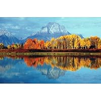 Mount Moran (In Autumn) Art Poster Print