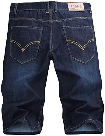 Men's 2015 New Arrival Plus Size Thin 1/2 Denim Shorts (32)