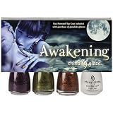 China Glaze Awakening 2010 Halloween Collection 4 Bottles In Pack