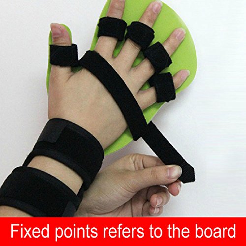 Finger Orthotics Points Fingerboard Stroke Hemiplegia Rehabilitation Training Equipment (L, right hand)