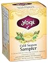 Yogi Tea Cold Season Tea Sampler, Variety Pack of Four Flavors, Tea Bags, 16-Count Boxes (Pack of 6)