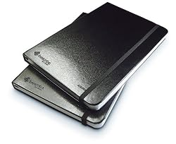 Livescribe ANA-00006 Unlined Black 1-2 Journal - 2 Pack