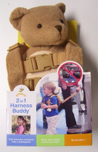Gold Bug 2-in-1 Harness Buddy - Bear