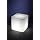 Fortune TSL-80W Table Skirt 80 LED Light, 11-1/2" Diameter x 6" Height, White
