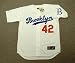 JACKIE ROBINSON Brooklyn Dodgers 1955 Majestic Cooperstown Throwback Baseball Jersey, Large