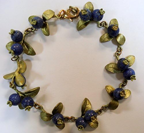 BLUEBERRY BLUE LAPIS BRACELET BY MICHAEL MICHAUD for SILVER SESONS
