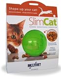 Pet Supplies : Multivet Slimcat Cat Toy Ball Feeder  (Green)