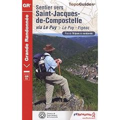 Sentier vers Saint-Jacques-de-Compostelle via Le Puy-Figeac