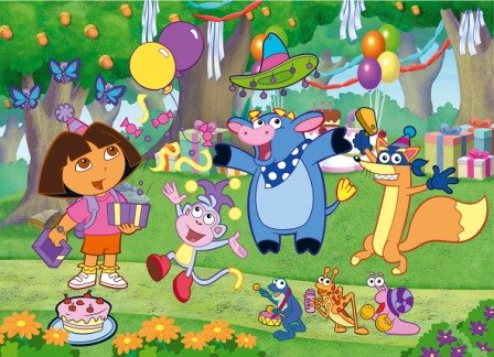 Imagen 1 de Clementoni - Puzzle infantil de Dora  (2x20 piezas)