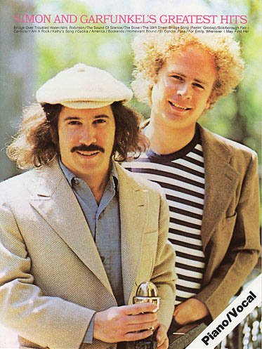 Simon And Garfunkel Greatest Hits - Piano, Voice, and Guitar - BookFrom Hal Leonard
