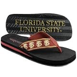 Florida State Seminoles (FSU) Ladies Flip Flops