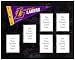 Los Angeles Lakers Mini Pennant Plaque (No Cards)