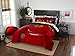 NHL Chicago Blackhawks Soft and Cozy Full Bed in a Bag (7 Piece), Red, Full Size