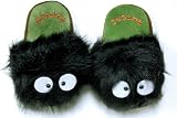 My Neighbor Totoro Black Child Studio Ghibli Dust Ball Slippers