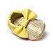 Kuner Baby Girls Tassel Bow Sequins Soft Soled Crib Shoes PU Moccasins First Walkers