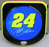 NASCARS JEFF GORDON CAR #24, METAL CD/DVD STORAGE CASE, HOLDS 20 CD'S OR DVD'S, THIS IS A NASCAR LICENSED PRODUCT