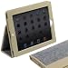 Snugg iPad 2 Case, Tasche mit Aufsteller, elastischer Handschlaufe und Premium Nubuck Innenfutter f�r Apple iPad 2, Denim (blauer Jeansstoff) - unterst�tzt Smart Cover Funktion