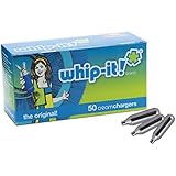 Whip-It! Whipped Cream Chargers, 50-Pack